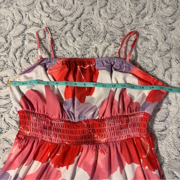 Grace Karin Red and Purple Floral Maxi Dress - Picture 14 of 16